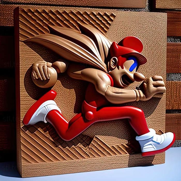 3D модель Mario  Sonic at the (STL)
